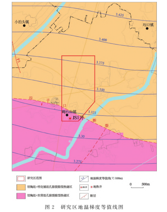 山東省碣石山地熱區塊地熱地質特征與資源量評價-地大熱能